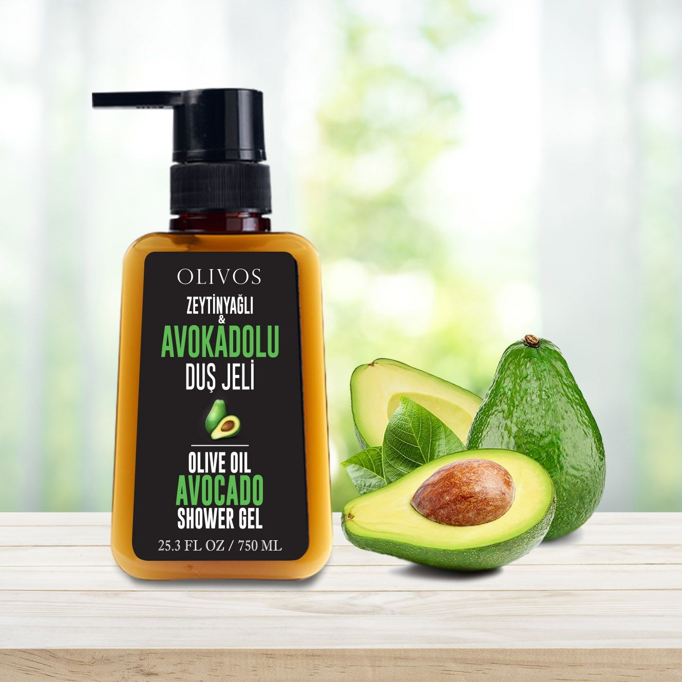 Olivos Avocado Shower Gel - 750 ml