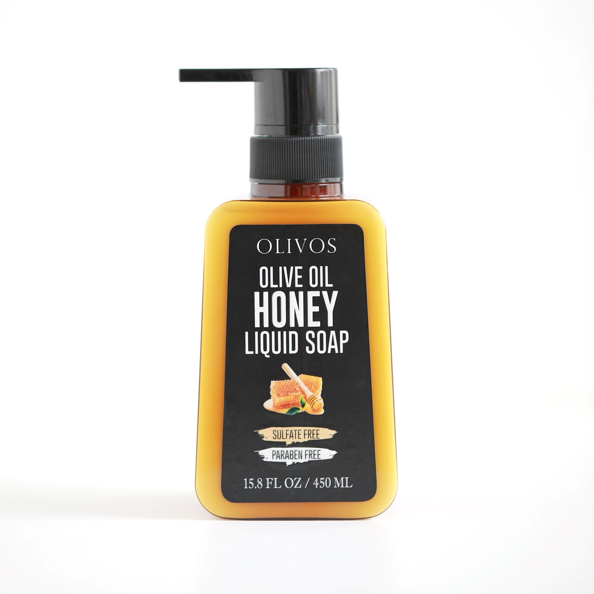 Olivos Honey Liquid Soap - 450 ml