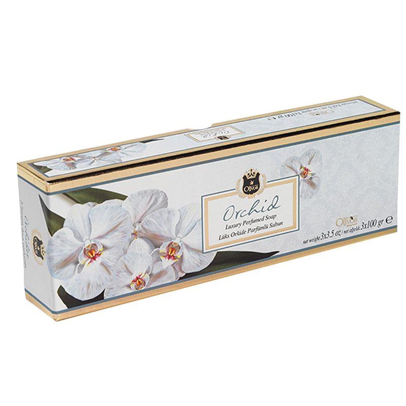 Olivos Luxury Series Orchid Soap - 3x100 gr