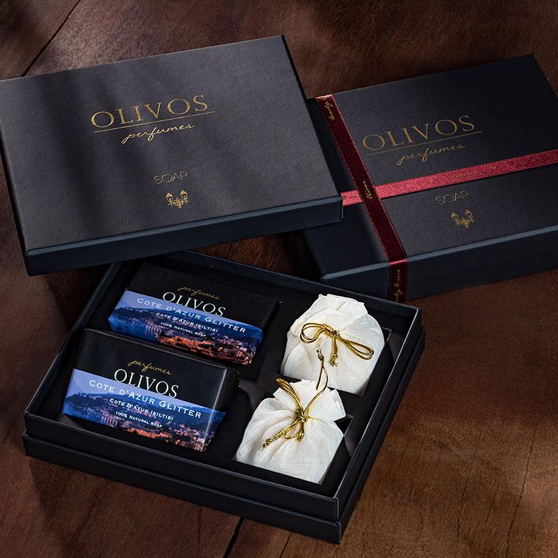 Olivos Perfumes Series Gift Set Cote D'Azur Glitter